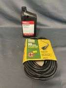 Hyper Tough Bar & Chain Oil and Agri-Pro 50 ft Outdoor Extension Cord