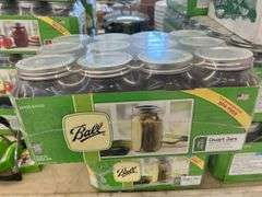 12 New in Package Ball Quart Mason Jars