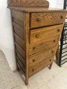 Wood Chest of Drawers - 5 Drawer