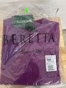 Beretta Classic Round Neck Sweater - Violet, Size Medium