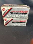 Two Boxes of Federal Tri-Power Steel Shotgun Shells