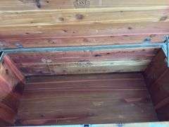 Lane Mid century Cedar chest. Perfect for shabby chic restoration project