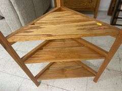 Small Wooden Corner Shelf