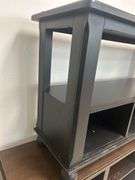 Black Console Table/Media Stand with Storage