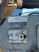 Buffalo Metal Cutting Band Saw