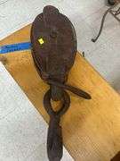 Heavy Duty Iron Pulley with Hook