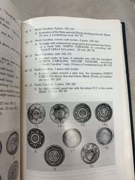 Record of American Uniform and Historical Buttons Book - Bicentennial Edition