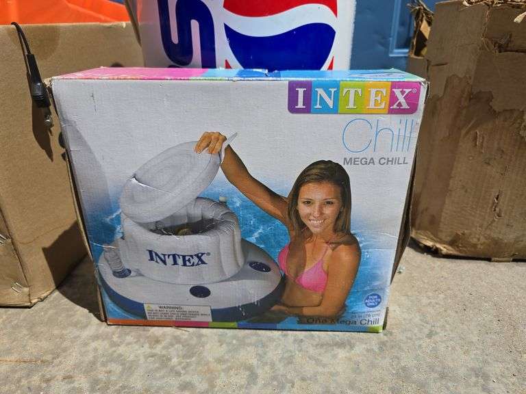 Intex Mega Chill and Pepsi Cooler