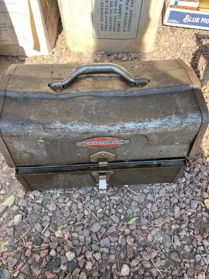 Metal box with craftsman sander