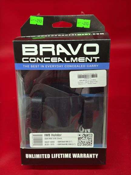 Bravo Concealment IWB Holster - S&W M&P 9/40 Shield 3.1" RH image