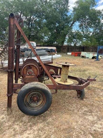 STAN-HOIST Belt Driven Wagon Hoist