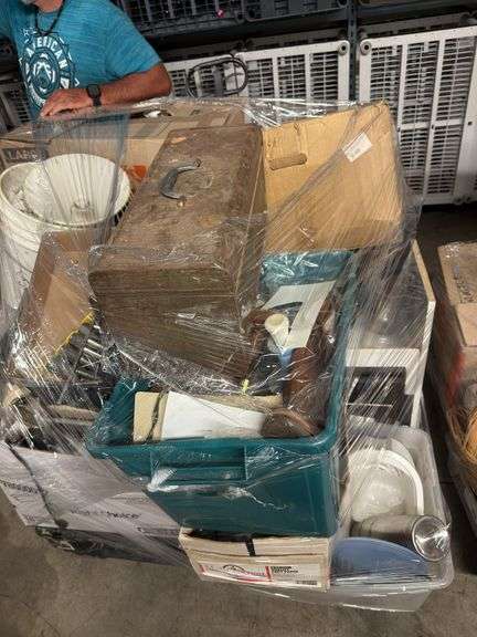 Mystery pallet of merchandise. The pallet itself is not included. Must take all merchandise if you buy it. image