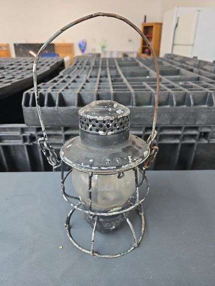 Electric Rock Island Railroad Lantern image