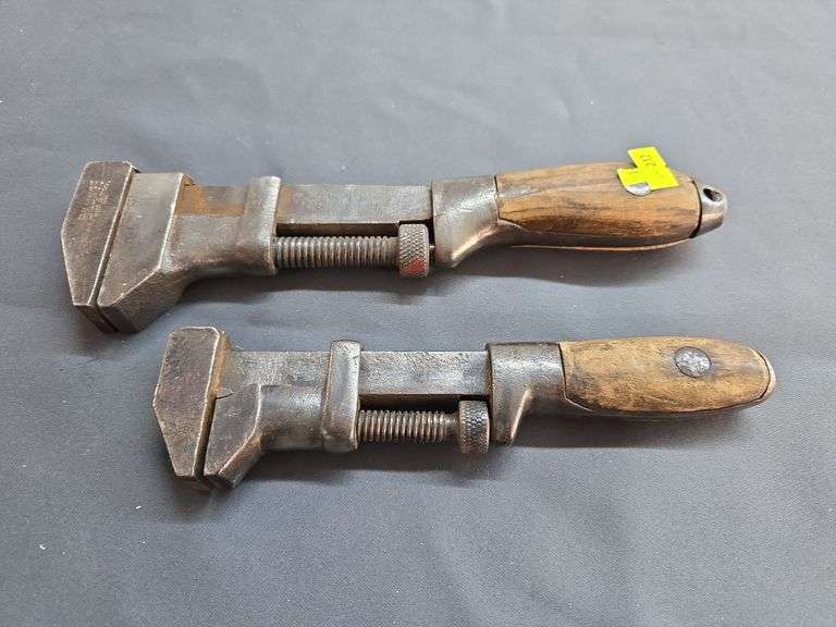2 Vintage Crescent Wrenchs image