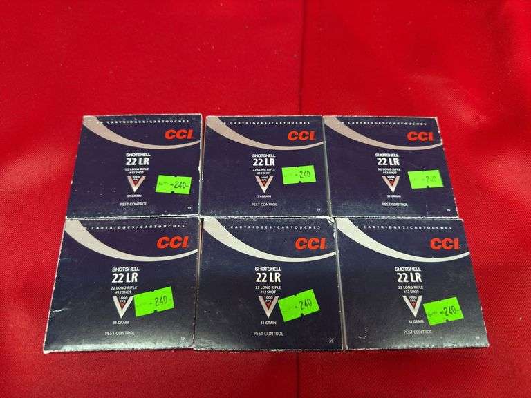120 rounds CCI 22 long rifle shotshell pest control 31 grain image