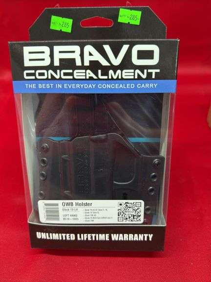 Bravo Concealment Glock 19 LH OWB Holster image