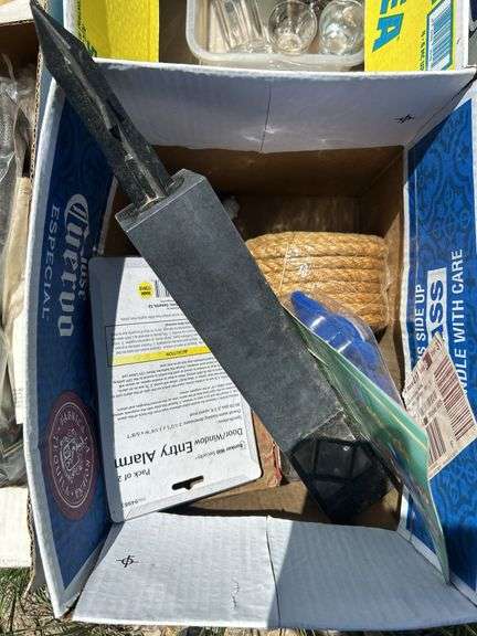 Mixed Lot: Variety of Items Including Shot Glasses, Tools, and More