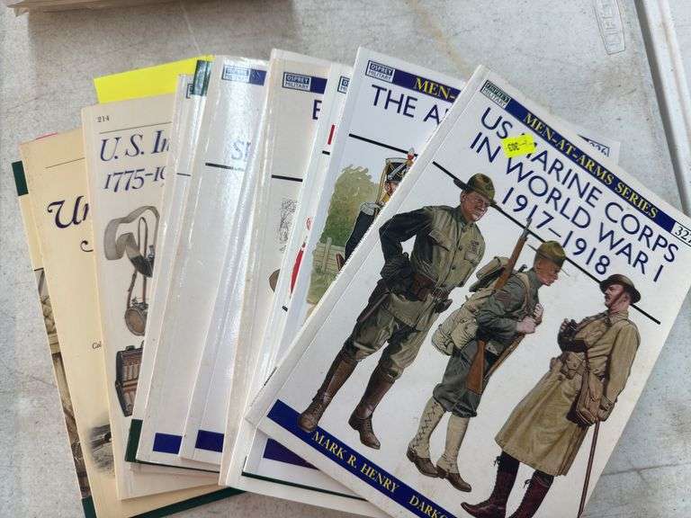 Military History Book Lot - US Marine Corps World War I image