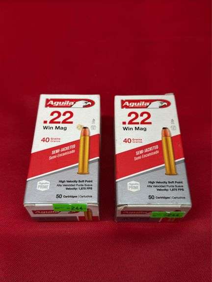 Agulia .22 Win mag 40 grain (2 boxes) image