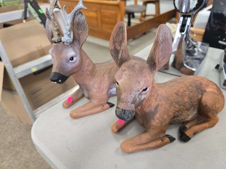 Western Germany Deer Figurines image
