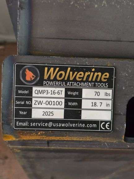 New Wolverine 1/4” Universal Quick Attach Mount Plate QMP3-16-6T