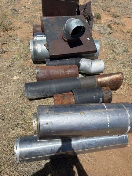 Triple, Single wall stove pipe