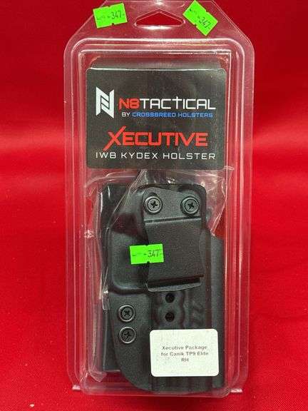 N8 Tactical Xecutive IWB KYDEX Holster - Canik TP9 Elite RH image