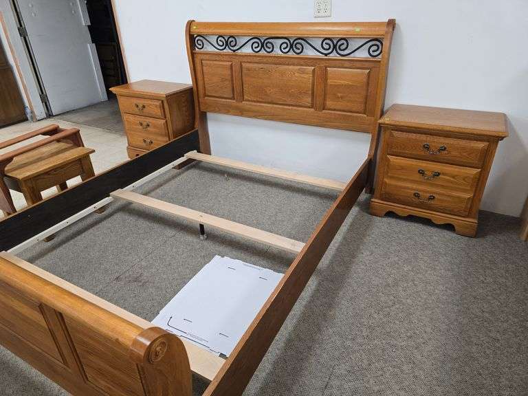 3 Piece Queen Sleigh Bed Bedset image