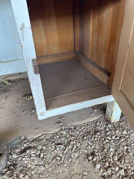 Antique farmhouse desk. Contents not included