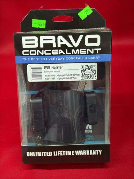 Bravo Concealment IWB Holster - Springfield Hellcat 3" OSP 9mm image