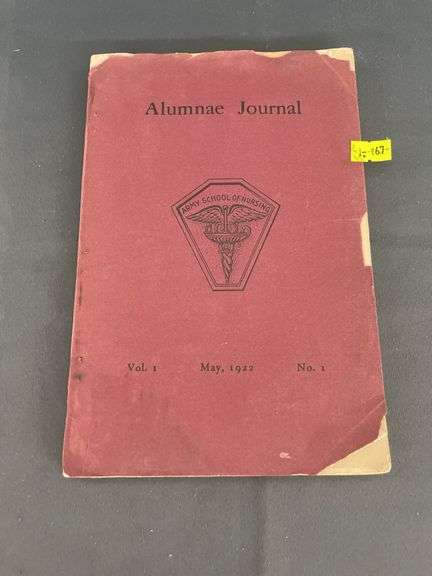 1922 Army School of Nursing Alumnae Journal Vol. 1