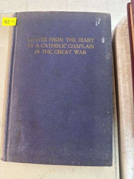 "Leaves from the Diary of a Catholic Chaplain in the Great War" Book image
