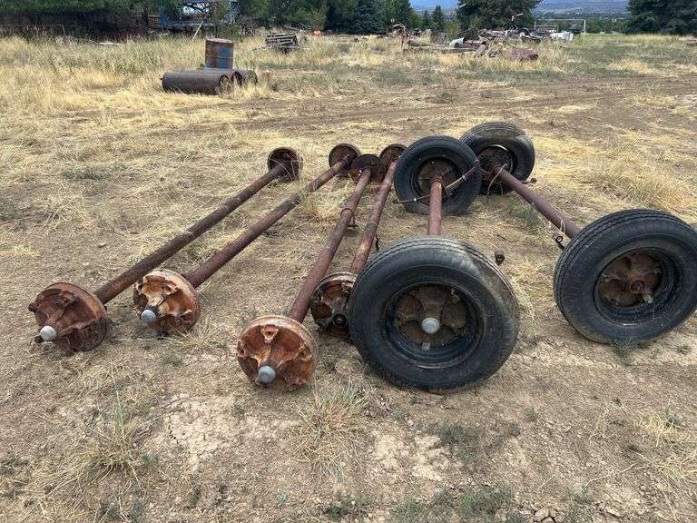Trailer house axles image