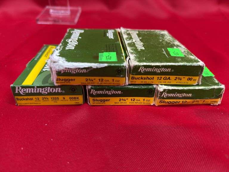 5 boxes total (Buckshot/ Slugger) 12 GA image
