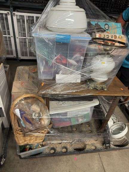 Mystery pallet of merchandise. The pallet itself is not included. Must take all merchandise if you buy it. image