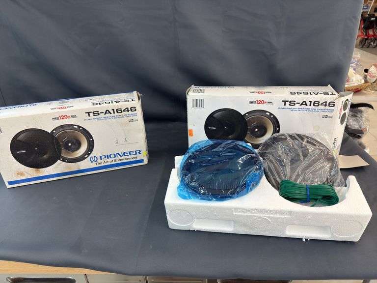 Pioneer car speakers and set of speaker covers (Covers only ) image