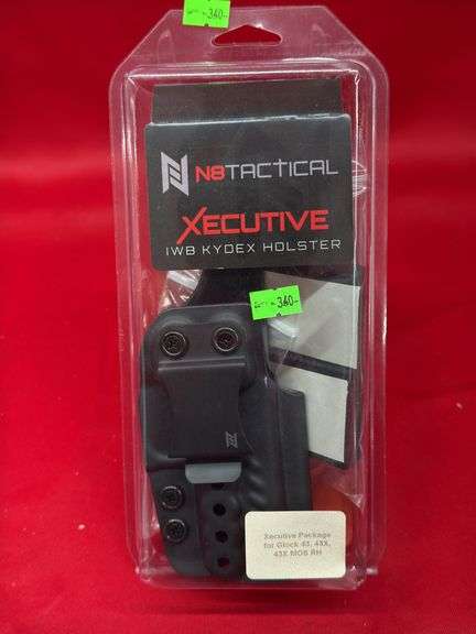 N8 Tactical Xecutive IWB Kydex Holster for Glock 43/43X image