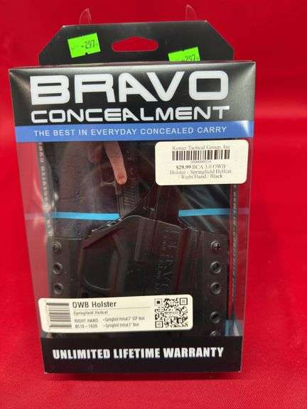 Bravo Concealment Springfield Hellcat OWB Right Hand Holster image