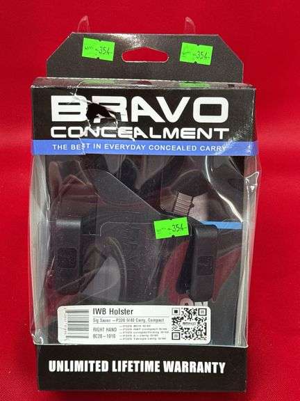 Bravo Concealment IWB Holster - Sig Sauer P320 9/40 Carry Compact image