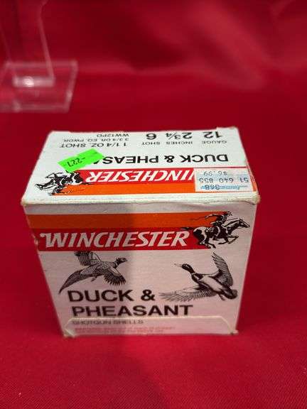 1 Box of Winchester Duck & Pheasant 12 GA 2 3/4” image