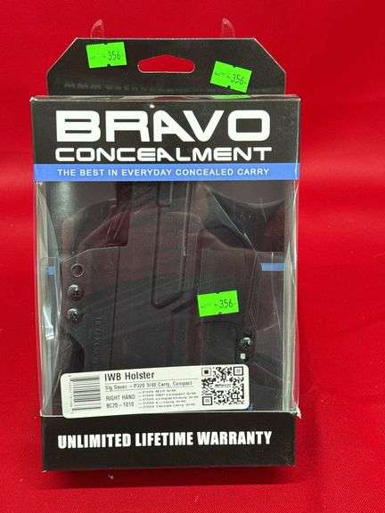 Bravo Concealment IWB Holster - Sig Sauer P320 9/40 Carry, Compact image