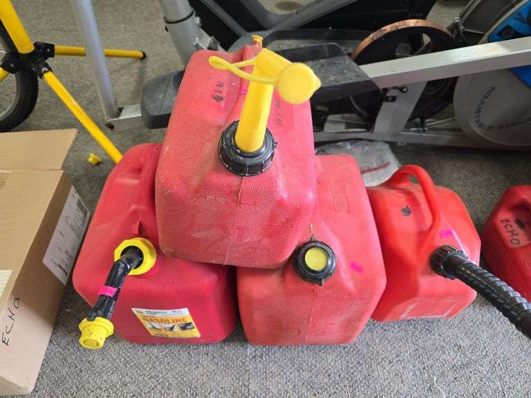 4 Gas Cans image