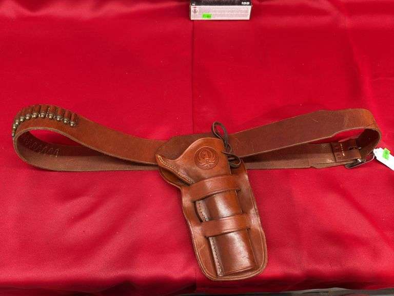 Ruger gun fighter belt- believed to fit a Ruger single 6 image
