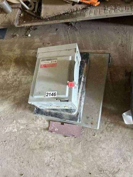 Three electrical boxes