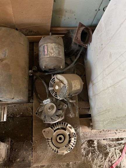 Miscellaneous motors, alternators, and electric blower