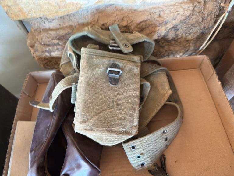 US Army, utility belt, ammunition belt leather,