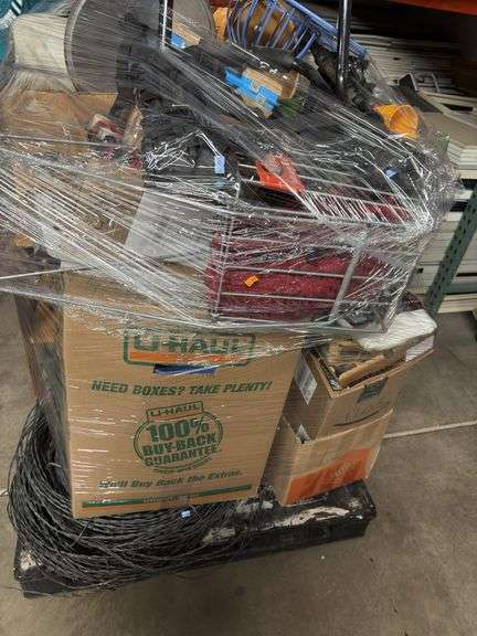 Mystery pallet of merchandise. The pallet itself is not included. Must take all merchandise if you buy it. image
