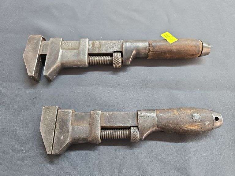 2 Vintage Crescent Wrenchs image