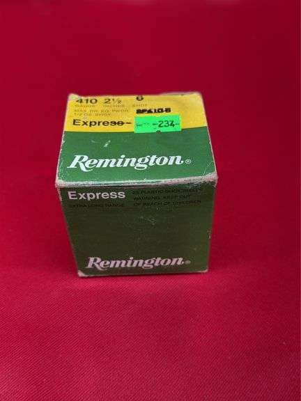 7 rounds 410 GA 2 1/2” Remington express shells image