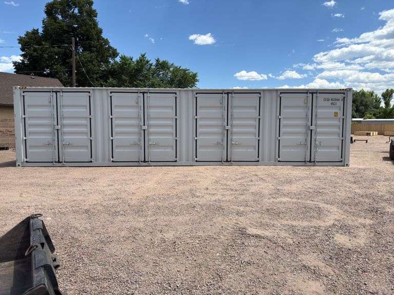 40FT High cube “single use” Shipping Container 10 door image